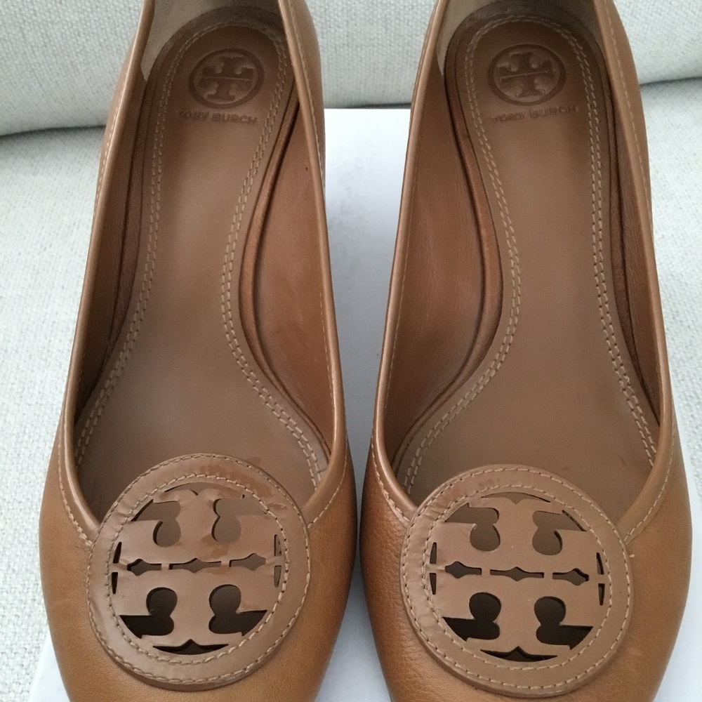 Tory Burch Wedge Pumps Sz.8